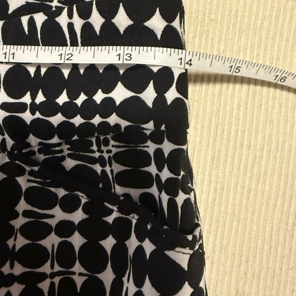 Premise Black and White Abstract Print Pants - Picture 7 of 9